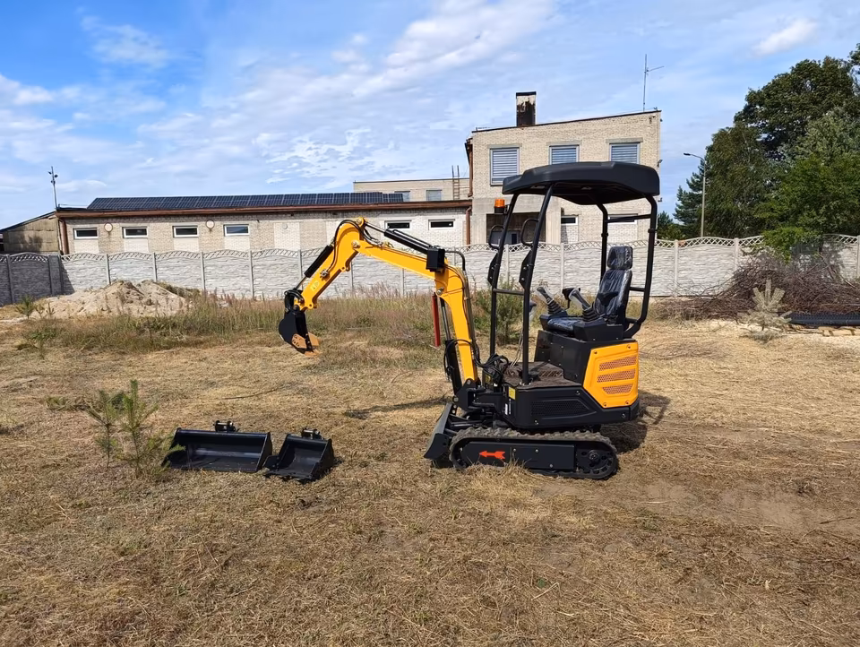 KINGWAY YAMA H12 Minibagger Gesamtansicht